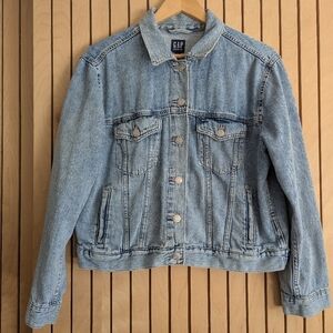GAP Women's Light Blue Jean Jacket